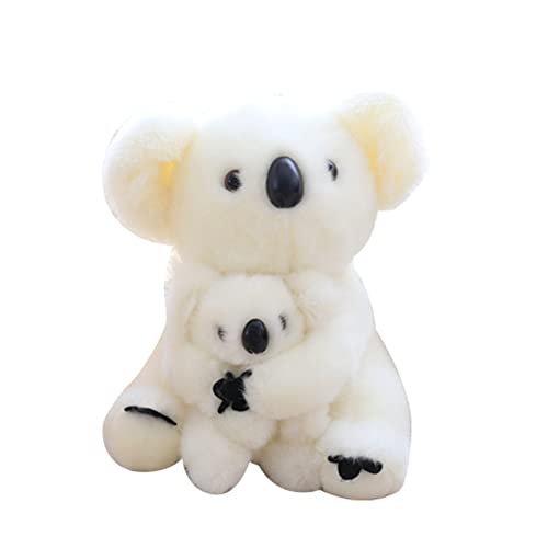 BYNYXI Koala Bär Kuscheltier, 30cm Niedliche Koalas Mutter mit Baby Koala Plüschtiere Weiche Koala Plüschpuppe Stofftierpuppen Cuddlekins Kuscheltier Spielzeug für Baby Kinder Mädchen Jungen Geschenk von BYNYXI