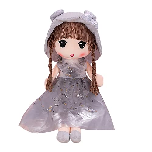 BYNYXI Kuschelpuppe Mädchen ab 1 Jahr, 45cm Stoffpuppe Weiche Plüschtier Gefüllte Puppe Plüsch Babypuppe Prinzessin Plüschtier Baby Mädchen Plüsch Spielzeug für Kinder Mädchen Geburtstagsgeschenk BYNYXI Kuschelpuppe Mädchen ab 1 Jahr, 45cm Stoffpuppe Weiche Plüschtier Gefüllte Puppe Plüsch Babypuppe Prinzessin Plüschtier Baby Mädchen Plüsch Spielzeug für Kinder Mädchen Geburtstagsgeschenk von BYNYXI