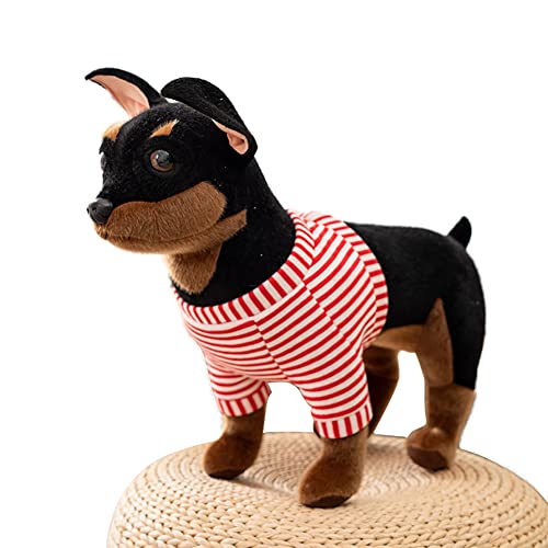 BYNYXI Plüschhund Stehend, 30-35cm Stofftier Kuschelhund Plüschtier Hund wie Echt Plüschtier Gefüllte Jack Russell Terrier Welpe Chihuahua Bulldogge Plüsch Spielzeug für Kinder Jungen Mädchen BYNYXI Plüschhund Stehend, 30-35cm Stofftier Kuschelhund Plüschtier Hund wie Echt Plüschtier Gefüllte Jack Russell Terrier Welpe Chihuahua Bulldogge Plüsch Spielzeug für Kinder Jungen Mädchen von BYNYXI