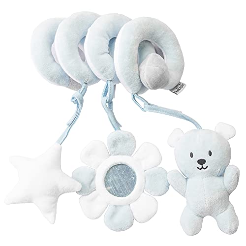 BYNYXI Spirale Spielzeug Babyschale, Plüsch Spirale mit Tieranhänger Activity Spirale Baby Spirale Kinderwagen Spielzeug zum Aufhängen Kinderwagen Babyschale für Babys Kleinkindern ab 0+ Monaten BYNYXI Spirale Spielzeug Babyschale, Plüsch Spirale mit Tieranhänger Activity Spirale Baby Spirale Kinderwagen Spielzeug zum Aufhängen Kinderwagen Babyschale für Babys Kleinkindern ab 0+ Monaten von BYNYXI