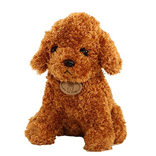 BYNYXI Teddy Hund Plüschtier, 20cm Realistische Plüschhund Wie Echte Stoffhund Kuscheltier Klein Sitzende Hund Labradoodle Stofftier Gefüllte Hundpuppe Welpenspielzeug Geschenk für Kinder Erwachsener BYNYXI Teddy Hund Plüschtier, 20cm Realistische Plüschhund Wie Echte Stoffhund Kuscheltier Klein Sitzende Hund Labradoodle Stofftier Gefüllte Hundpuppe Welpenspielzeug Geschenk für Kinder Erwachsener von BYNYXI