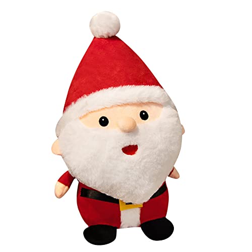 BYNYXI Weihnachten Plüschtier, 23cm Plüsch Weihnachtsmann Elch Schneemann Oma Kuscheltiere Stofftier Cartoon Puppe Spielzeug für Kinder Erwachsene Mini Weihnachtsmann Puppe Weihnachtsfeier Geschenk von BYNYXI