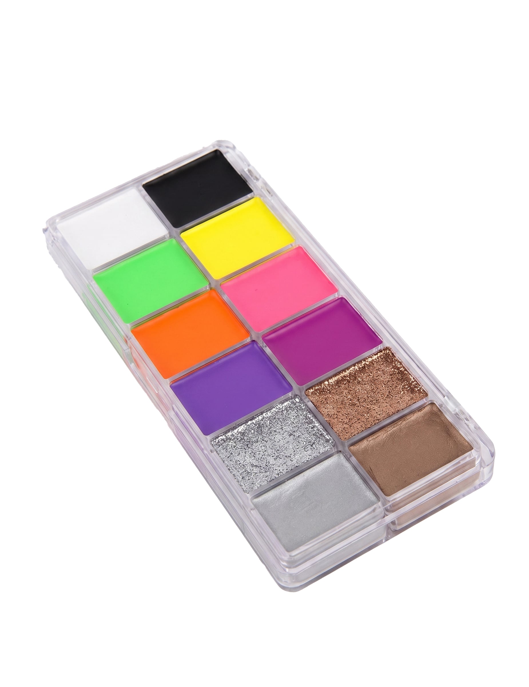 12 Neon Cremefarben + Glitzer Makeup Palette 12 Neon Cremefarben + Glitzer Makeup Palette von BYS MAQUILLAGE