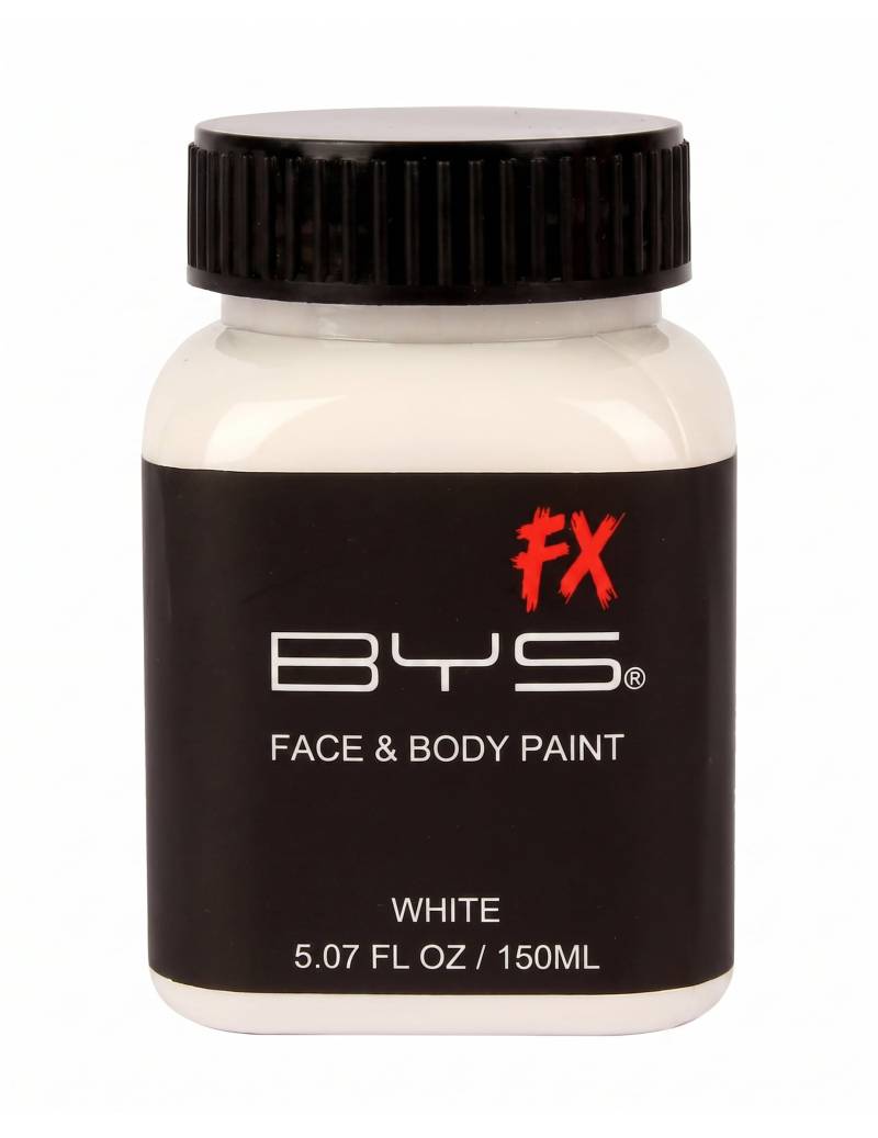 Weiße FX-Gesichts- und Körperfarbe 150 ml Weiße FX-Gesichts- und Körperfarbe 150 ml von BYS MAQUILLAGE