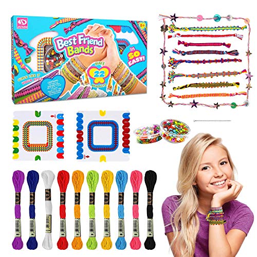 BYTOKI Spielzeuggeschenke für 5 6 7 8 9-jährige Mädchen Kinder, DIY-Freundschaftsarmband-Kit für Kinder Alter 7 8 9 10 11 Armbandherstellung Kit Kunsthandwerk Spielzeug für 6-12 Jahre alte Mädchen BYTOKI Spielzeuggeschenke für 5 6 7 8 9-jährige Mädchen Kinder, DIY-Freundschaftsarmband-Kit für Kinder Alter 7 8 9 10 11 Armbandherstellung Kit Kunsthandwerk Spielzeug für 6-12 Jahre alte Mädchen von BYTOKI