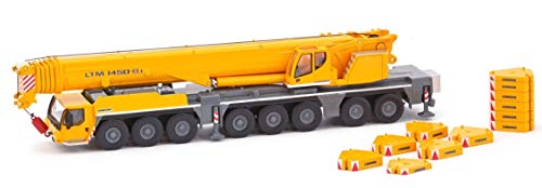 BYUP Mobile Crane Liebherr LTM 1450-8.1, Maßstab: 1/87, Realistische Gestaltung und hohe Detailtreue, für Kinder (5-12 Jahre), unisex BYUP Mobile Crane Liebherr LTM 1450-8.1, Maßstab: 1/87, Realistische Gestaltung und hohe Detailtreue, für Kinder (5-12 Jahre), unisex von BYUP