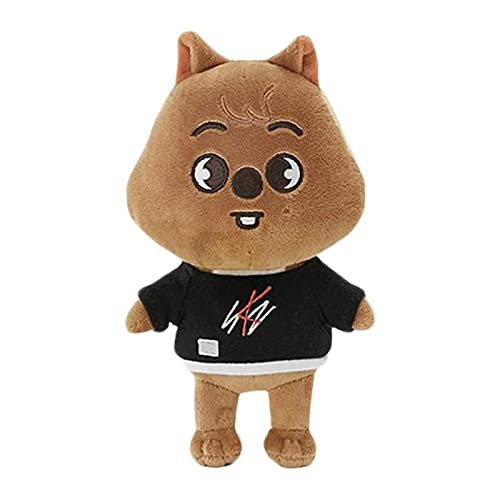 SHENGANG Stray Kids Skzoo Plüsch Dwaekki Cartoon Animiertes Plüschtier Niedliches Tierplüschtier, kann selbstgemacht Werden, geeignet für Sk-Fans, Freunde (Quokka) 1 STÜCKE von BYUP