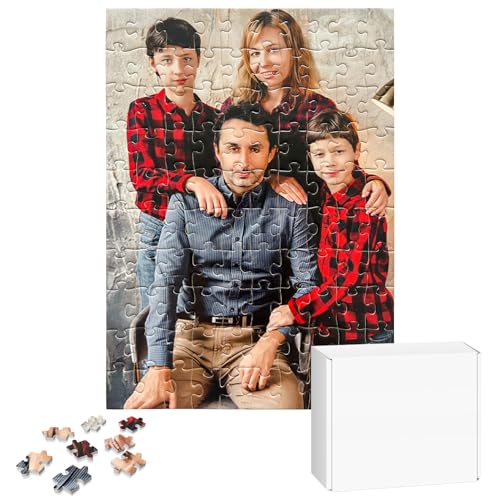 Personalisiertes Puzzle 50/100/300/500/1000 Teile, Puzzles für Erwachsene und Kinder-100PCS Vertical Personalisiertes Puzzle 50/100/300/500/1000 Teile, Puzzles für Erwachsene und Kinder-100PCS Vertical von BYXLMS