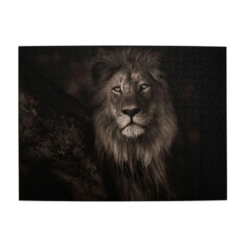 3D-Puzzle „Löwenfall“, 500 Teile, Puzzle für Erwachsene – Holzpuzzle für Erwachsene und ältere Menschen 3D-Puzzle „Löwenfall“, 500 Teile, Puzzle für Erwachsene – Holzpuzzle für Erwachsene und ältere Menschen von BYwenhopnbs