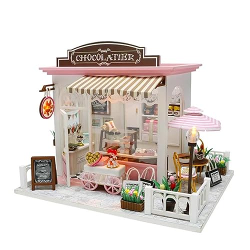 DIY Miniatur Puppenhaus Kit Modellbau Handwerk Diorama Kit Mini Haus Kit für Anfänger zum Geburtstag Weihnachten DIY Miniatur Puppenhaus Kit Modellbau Handwerk Diorama Kit Mini Haus Kit für Anfänger zum Geburtstag Weihnachten von BYwenhopnbs
