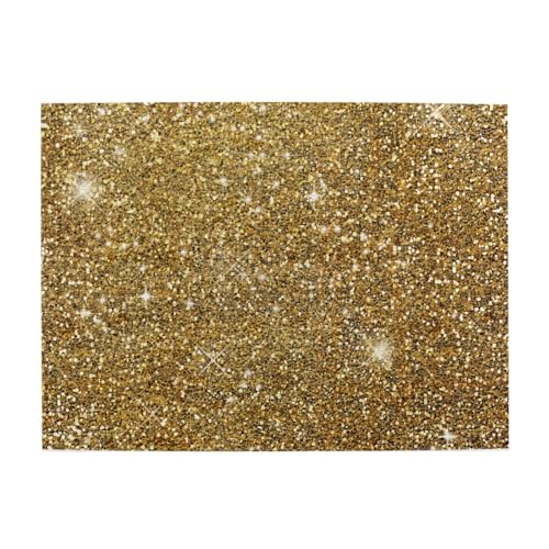 Goldglitzer, glitzernd, glitzernd, 500 Teile Puzzle für Erwachsene – Holzpuzzle für Erwachsene und ältere Menschen Goldglitzer, glitzernd, glitzernd, 500 Teile Puzzle für Erwachsene – Holzpuzzle für Erwachsene und ältere Menschen von BYwenhopnbs