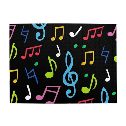 Musik, 500-teiliges Puzzle für Erwachsene – Holzpuzzle für Erwachsene und ältere Menschen Musik, 500-teiliges Puzzle für Erwachsene – Holzpuzzle für Erwachsene und ältere Menschen von BYwenhopnbs