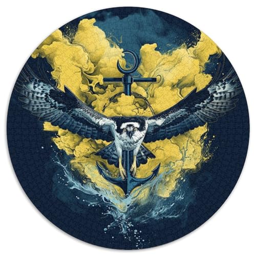 Adler 1000 Stück Jigsaw Puzzles Clever Rätsel Farbenfrohes Für Erwachsene Und Kinder 1000pcs (67.5x67.5cm) von BZZOLASP