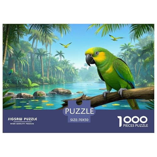 Amazon Papagei 1000 Teile Wildtiere Papiernes Puzzle Impossible Game Clever Rätsel Für Erwachsene Und Kinder 70x50cm/1000pcs Amazon Papagei 1000 Teile Wildtiere Papiernes Puzzle Impossible Game Clever Rätsel Für Erwachsene Und Kinder 70x50cm/1000pcs von BZZOLASP