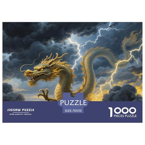 Asian Drachen 1000 Teile Puzzles-Geschenk Impossible Game Clever Rätsel Für Erwachsene Und Kinder 70x50cm/1000pcs Asian Drachen 1000 Teile Puzzles-Geschenk Impossible Game Clever Rätsel Für Erwachsene Und Kinder 70x50cm/1000pcs von BZZOLASP