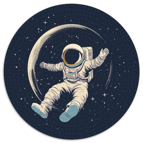 Astronaut 1000 Teile Puzzles-Geschenk Farbenfrohes Clever Rätsel Für Erwachsene Und Kinder 1000pcs (67.5x67.5cm) von BZZOLASP
