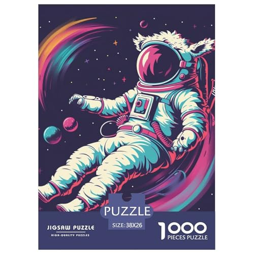 Astronauten 1000 Stücke Challenge Puzzle Impossible Spiel Farbenfrohes Für Erwachsene Und Kinder 38x26cm/1000pcs Astronauten 1000 Stücke Challenge Puzzle Impossible Spiel Farbenfrohes Für Erwachsene Und Kinder 38x26cm/1000pcs von BZZOLASP