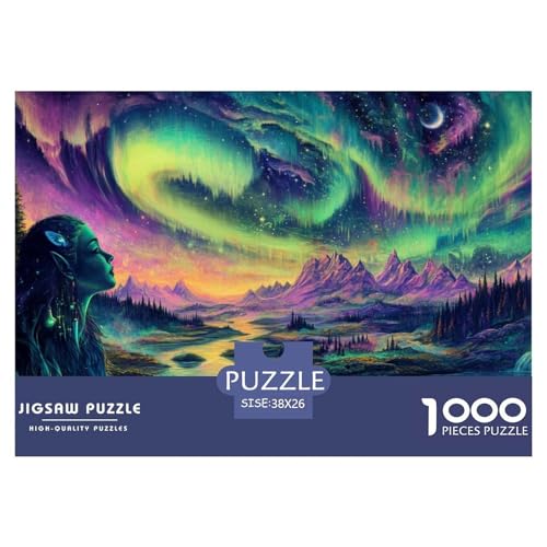 Aurora 1000 Teile Herausforderndes Puzzle Impossible Game Clever Rätsel Für Erwachsene Und Kinder 38x26cm/1000pcs Aurora 1000 Teile Herausforderndes Puzzle Impossible Game Clever Rätsel Für Erwachsene Und Kinder 38x26cm/1000pcs von BZZOLASP
