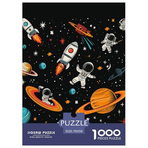 Autotoon Astronaut 1000 Stücke Puzzle Für Erwachsene Farbenfrohes Für Erwachsene Und Kinder 70x50cm/1000pcs Autotoon Astronaut 1000 Stücke Puzzle Für Erwachsene Farbenfrohes Für Erwachsene Und Kinder 70x50cm/1000pcs von BZZOLASP