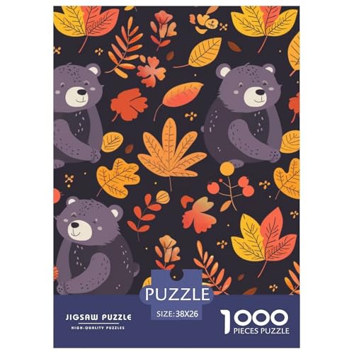 Bären 1000 Teile Puzzles-Geschenk Farbenfrohes Clever Rätsel Für Erwachsene Und Kinder 38x26cm/1000pcs Bären 1000 Teile Puzzles-Geschenk Farbenfrohes Clever Rätsel Für Erwachsene Und Kinder 38x26cm/1000pcs von BZZOLASP