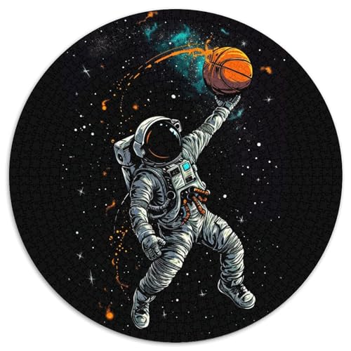 Basketball 1000 Stück Puzzles-Geschenk Impossible Spiel Farbenfrohes Für Erwachsene Und Kinder 1000pcs (67.5x67.5cm) von BZZOLASP
