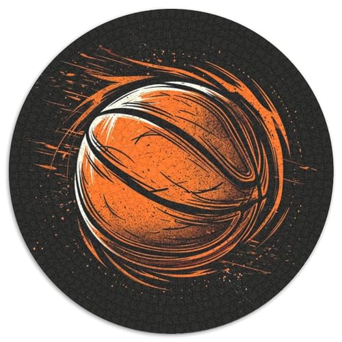 Basketball 1000 Teile Puzzles-Geschenk Impossible Spiel Clever Rätsel Für Erwachsene Und Kinder 1000pcs (67.5x67.5cm) von BZZOLASP