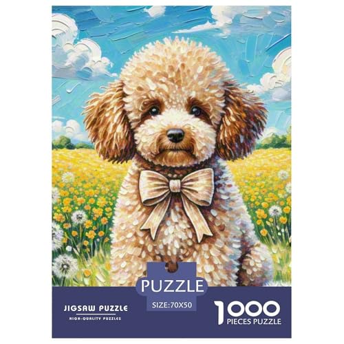 Bichon Frisé 1000 Teile Tiere Puzzles-Geschenk Clever Rätsel Farbenfrohes Für Erwachsene Und Kinder 70x50cm/1000pcs Bichon Frisé 1000 Teile Tiere Puzzles-Geschenk Clever Rätsel Farbenfrohes Für Erwachsene Und Kinder 70x50cm/1000pcs von BZZOLASP