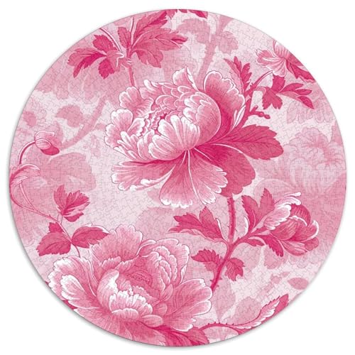 Blumen 1000 Stück Jigsaw Puzzles Impossible Spiel Farbenfrohes Für Erwachsene Und Kinder 1000pcs (67.5x67.5cm) von BZZOLASP