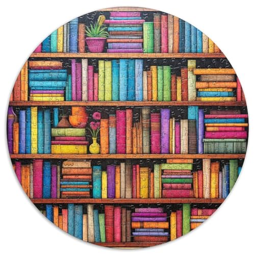 Bücherregal 1000 Stück Puzzles-Geschenk Impossible Spiel Farbenfrohes Für Erwachsene Und Kinder 1000pcs (67.5x67.5cm) von BZZOLASP