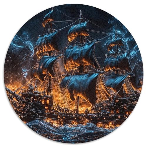 Canvas Boot 1000 Teile Puzzles-Geschenk Impossible Game Farbenfrohes Für Erwachsene Und Kinder 1000pcs (67.5x67.5cm) von BZZOLASP
