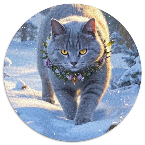 Chartreux 1000 Stück Challenge Puzzle Impossible Spiel Farbenfrohes Für Erwachsene Und Kinder 1000pcs (67.5x67.5cm) von BZZOLASP
