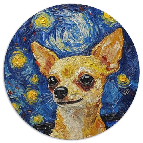Chihuahua 1000 Stück Animation Herausforderndes Puzzle Impossible Spiel Clever Rätsel Für Erwachsene Und Kinder 1000pcs (67.5x67.5cm) von BZZOLASP