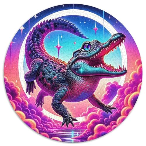 Cocodrilo 1000 Stück Cocodrilo Jigsaw Puzzles Clever Rätsel Für Erwachsene Und Kinder 1000pcs (67.5x67.5cm) von BZZOLASP