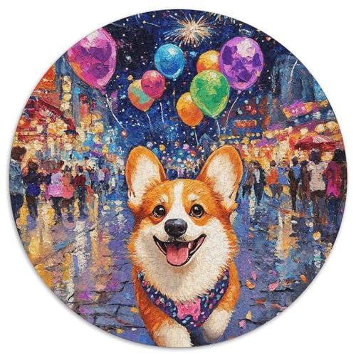 Corgi 1000 Teile Jigsaw Puzzles Impossible Spiel Clever Rätsel Für Erwachsene Und Kinder 1000pcs (67.5x67.5cm) von BZZOLASP
