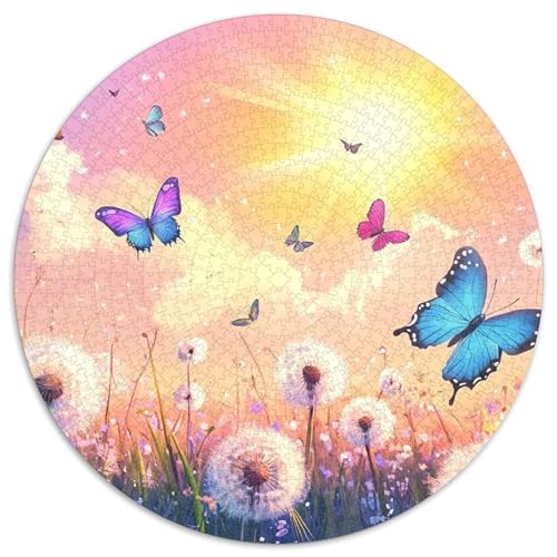 DandeLöwen 1000 Teile Jigsaw Puzzles Impossible Game Farbenfrohes Für Erwachsene Und Kinder 1000pcs (67.5x67.5cm) von BZZOLASP