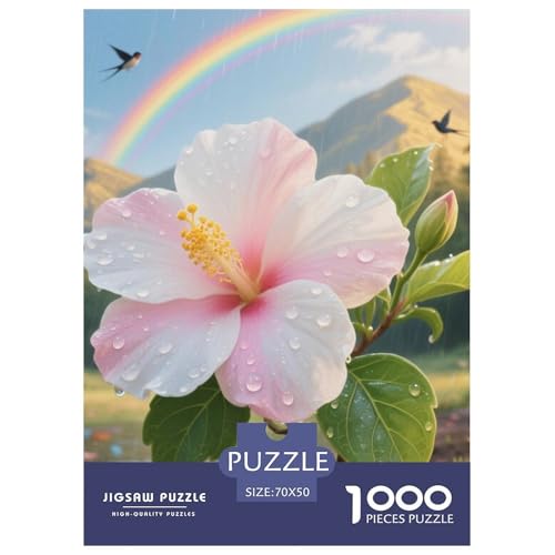 Der Hibiscus Syriacus 1000 Teile Blumen Papiernes Puzzle Farbenfrohes Für Erwachsene Und Kinder 70x50cm/1000pcs Der Hibiscus Syriacus 1000 Teile Blumen Papiernes Puzzle Farbenfrohes Für Erwachsene Und Kinder 70x50cm/1000pcs von BZZOLASP