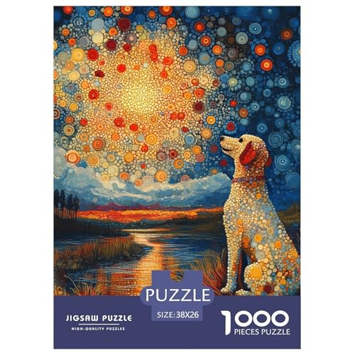 Der Labrador Retriever 1000 Teile Animation Puzzles-Geschenk Clever Rätsel Für Erwachsene Und Kinder 38x26cm/1000pcs Der Labrador Retriever 1000 Teile Animation Puzzles-Geschenk Clever Rätsel Für Erwachsene Und Kinder 38x26cm/1000pcs von BZZOLASP