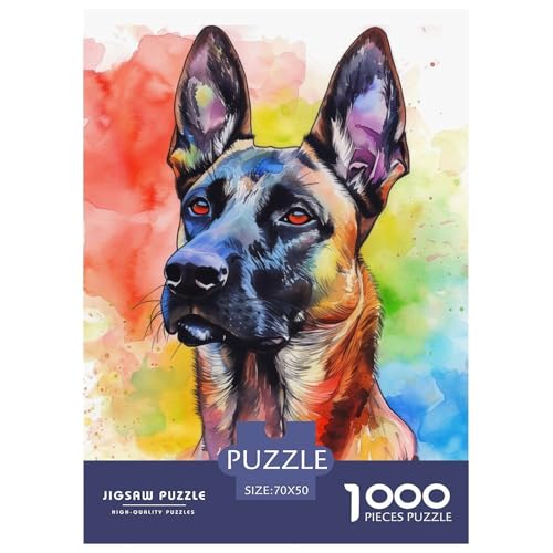 Deutsche Hirten 1000 Teile Herausforderndes Puzzle Farbenfrohes Clever Rätsel Für Erwachsene Und Kinder 70x50cm/1000pcs Deutsche Hirten 1000 Teile Herausforderndes Puzzle Farbenfrohes Clever Rätsel Für Erwachsene Und Kinder 70x50cm/1000pcs von BZZOLASP