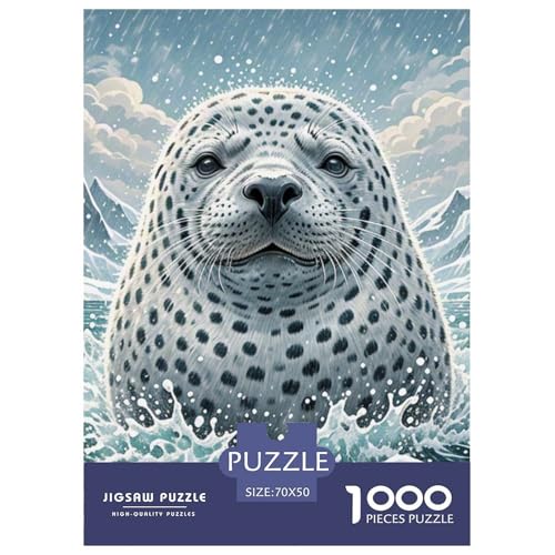 Dichtung 1000 Teile Tiere Papiernes Puzzle Clever Rätsel Für Erwachsene Und Kinder 70x50cm/1000pcs Dichtung 1000 Teile Tiere Papiernes Puzzle Clever Rätsel Für Erwachsene Und Kinder 70x50cm/1000pcs von BZZOLASP