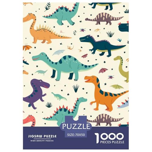 Dinosaurier 1000 Teile Animation Papiernes Puzzle Farbenfrohes Clever Rätsel Für Erwachsene Und Kinder 70x50cm/1000pcs Dinosaurier 1000 Teile Animation Papiernes Puzzle Farbenfrohes Clever Rätsel Für Erwachsene Und Kinder 70x50cm/1000pcs von BZZOLASP