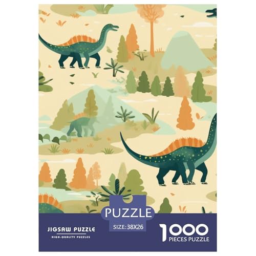 Dinosaurier 1000 Teile Papiernes Puzzle Impossible Spiel Farbenfrohes Für Erwachsene Und Kinder 38x26cm/1000pcs Dinosaurier 1000 Teile Papiernes Puzzle Impossible Spiel Farbenfrohes Für Erwachsene Und Kinder 38x26cm/1000pcs von BZZOLASP