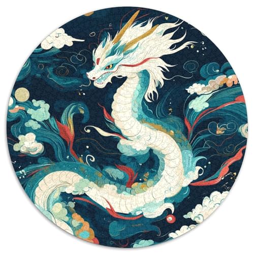 Drachen 1000 Stück Jigsaw Puzzles Farbenfrohes Clever Rätsel Für Erwachsene Und Kinder 1000pcs (67.5x67.5cm) von BZZOLASP
