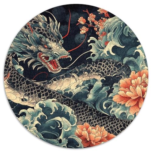 Drachen 1000 Stück Puzzles-Geschenk Impossible Game Clever Rätsel Für Erwachsene Und Kinder 1000pcs (67.5x67.5cm) von BZZOLASP