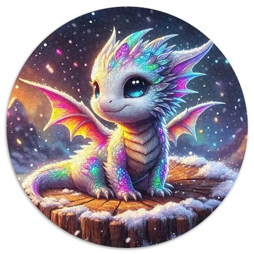 Drachen 1000 Teile Drachen Puzzles-Geschenk Farbenfrohes Clever Rätsel Für Erwachsene Und Kinder 1000pcs (67.5x67.5cm) von BZZOLASP