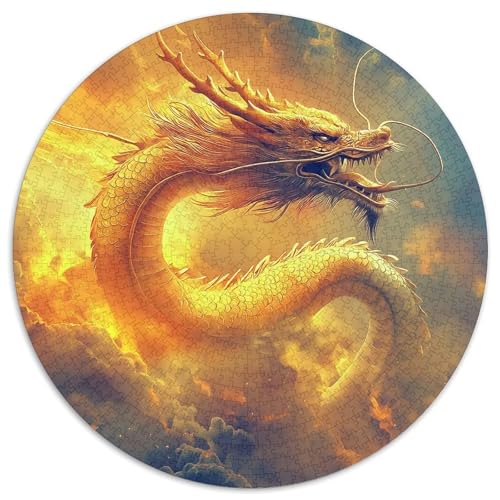 Drachen 1000 Teile Puzzles-Geschenk Farbenfrohes Für Erwachsene Und Kinder 1000pcs (67.5x67.5cm) von BZZOLASP