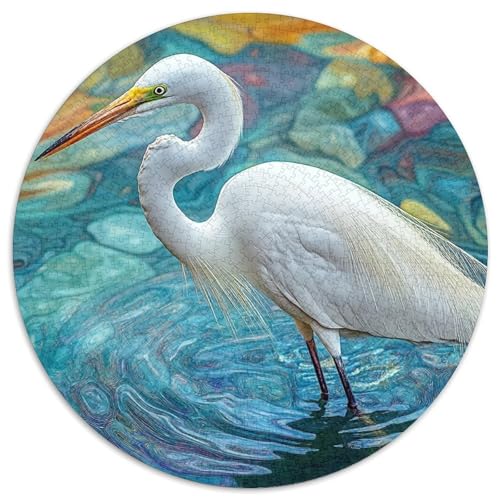 Egret 1000 Stück Challenge Puzzle Clever Rätsel Für Erwachsene Und Kinder 1000pcs (67.5x67.5cm) von BZZOLASP