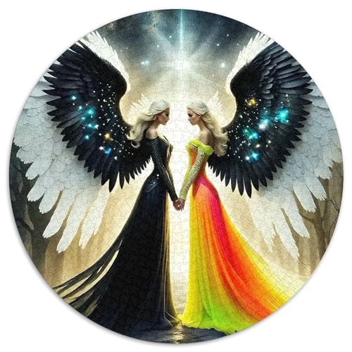 Engel Flügel 1000 Stück Engel Flügel Puzzle Für Erwachsene Clever Rätsel Für Erwachsene Und Kinder 1000pcs (67.5x67.5cm) von BZZOLASP