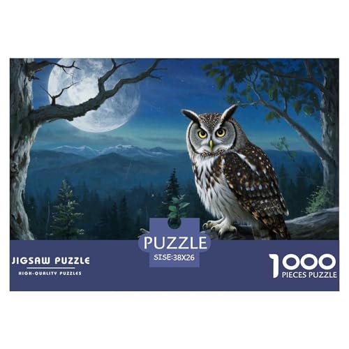 Eule 1000 Teile Wildtiere Puzzles-Geschenk Clever Rätsel Farbenfrohes Für Erwachsene Und Kinder 38x26cm/1000pcs Eule 1000 Teile Wildtiere Puzzles-Geschenk Clever Rätsel Farbenfrohes Für Erwachsene Und Kinder 38x26cm/1000pcs von BZZOLASP