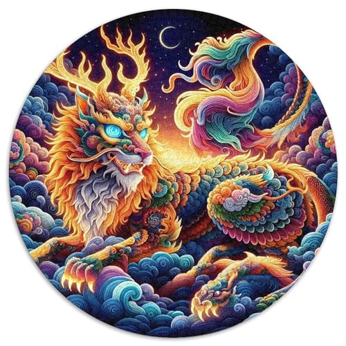 Evil Drachen 1000 Stück Animation Puzzles-Geschenk Clever Rätsel Für Erwachsene Und Kinder 1000pcs (67.5x67.5cm) von BZZOLASP