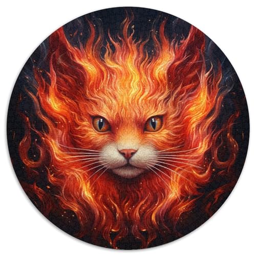 Firefox 1000 Teile Kreisförmiges Puzzle Impossible Spiel Farbenfrohes Für Erwachsene Und Kinder 1000pcs (67.5x67.5cm) von BZZOLASP
